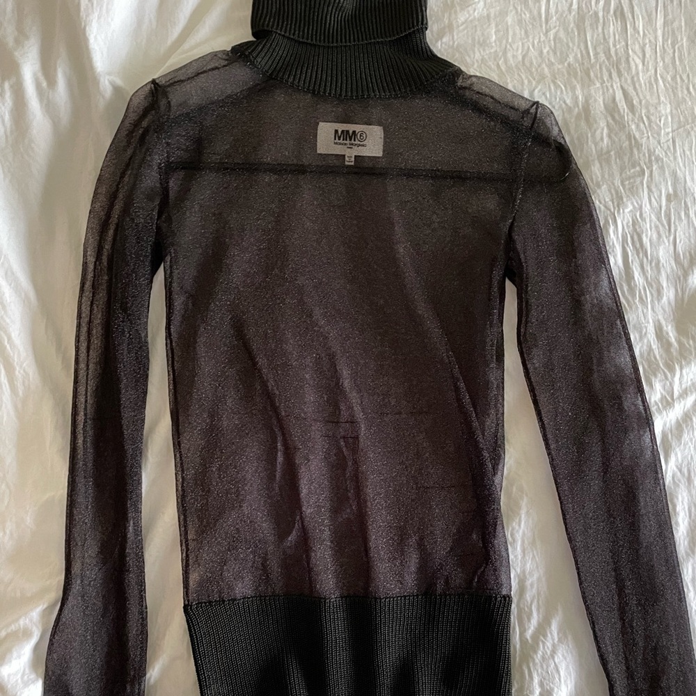 AUTHENTIC Maison Margiela MM6 black turtleneck size S